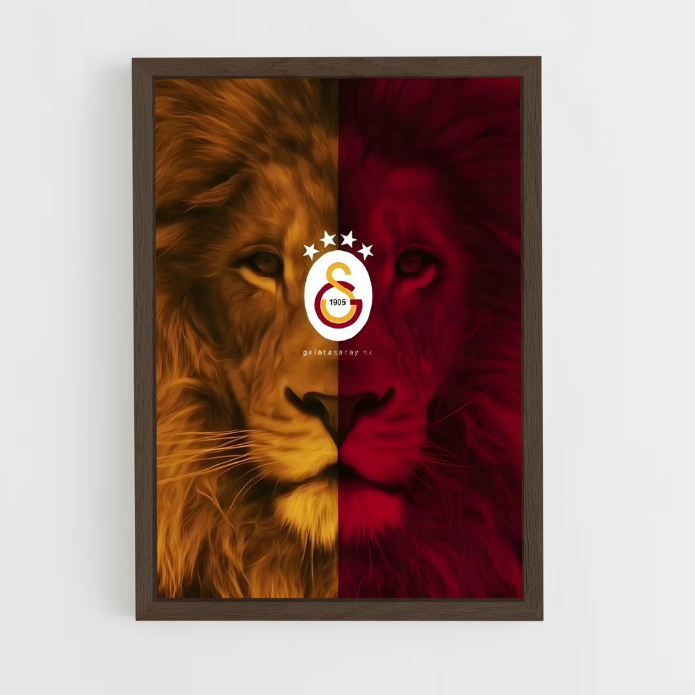 Poster Lion de Feu – affiche Lexus (vue 5)